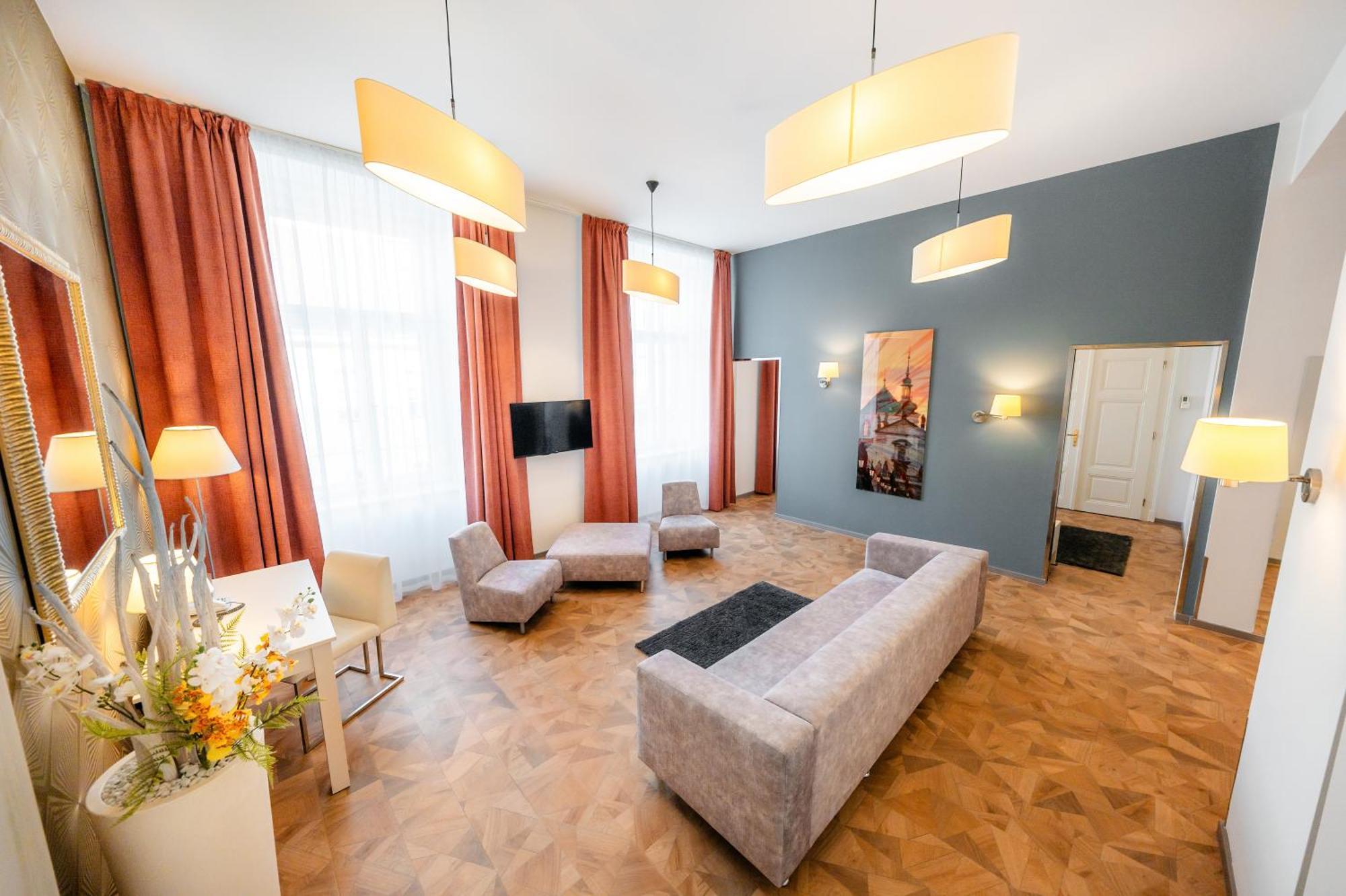 Grandium Hotel Prag Exteriör bild The living room
